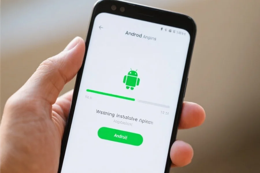 安卓手机正在安装蓝图App